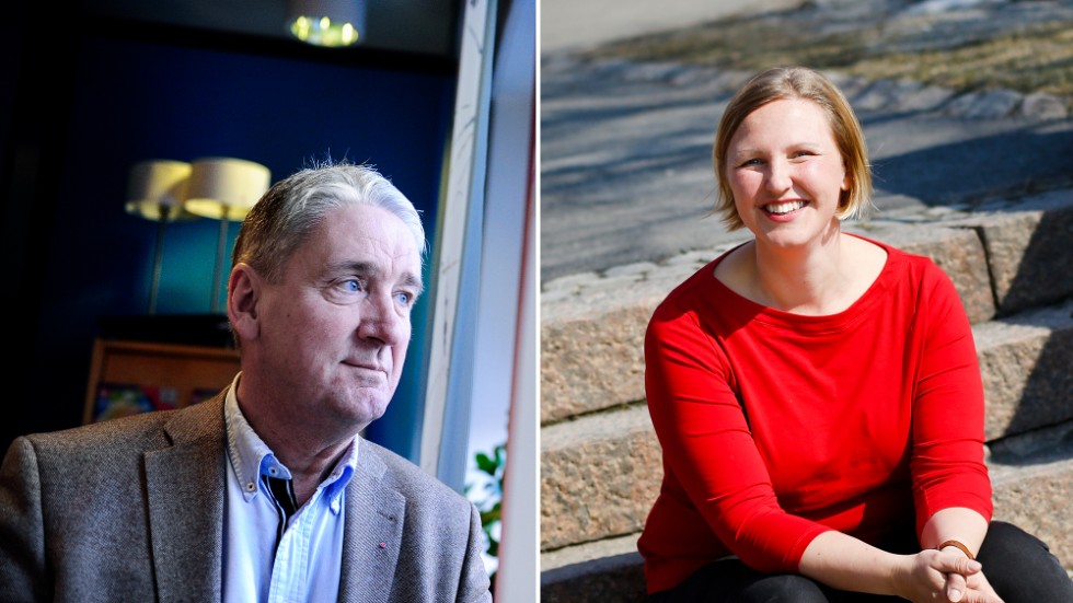 Två erfarna politiker. Kent Ögren och Carina Sammeli kan bli Niklas Nordströms efterträdare.