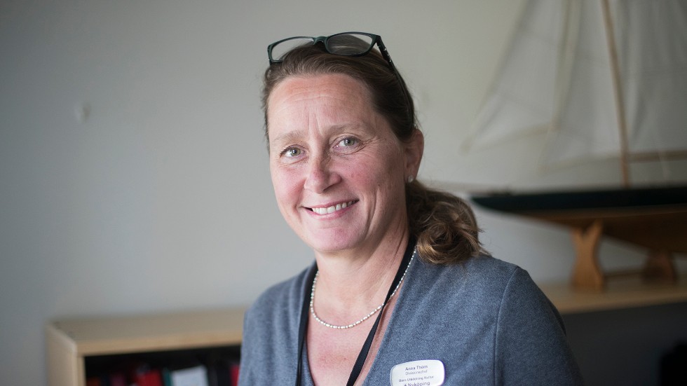 Anna Thörn började som kommundirektör våren 2018. Nu går hon vidare till en ny tjänst i Norrköping.