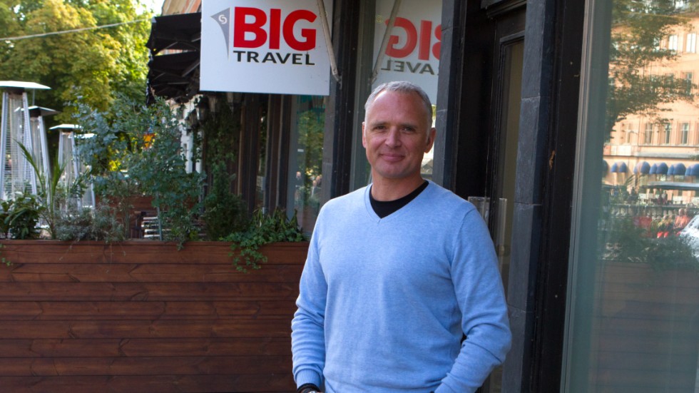 Niklas Olsson är kontorschef på resebyrån Big travel i Uppsala. ”Många är jättenervösa. De har ju betalat mycket pengar för sina resor.”