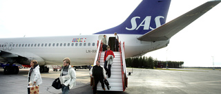 Flygtrafiken störtdyker vid Luleå flygplats
