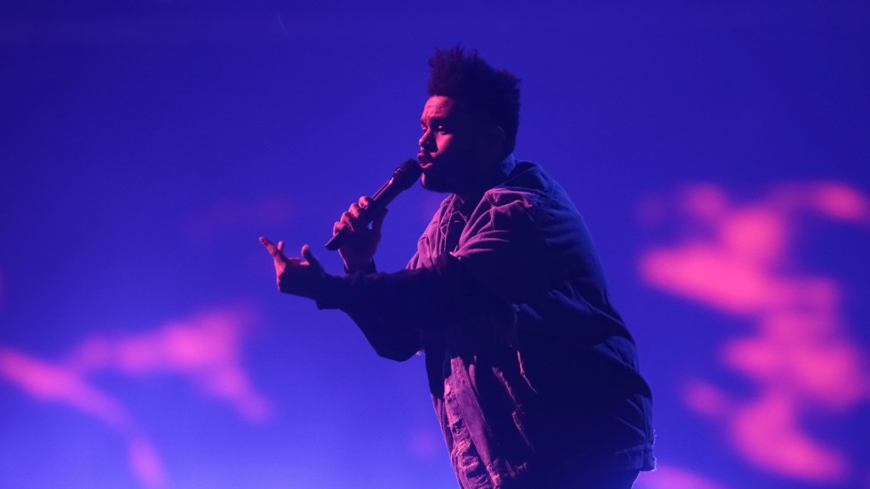 The Weeknd väntas toppa listorna i sommar, enligt experterna. Arkivbild.