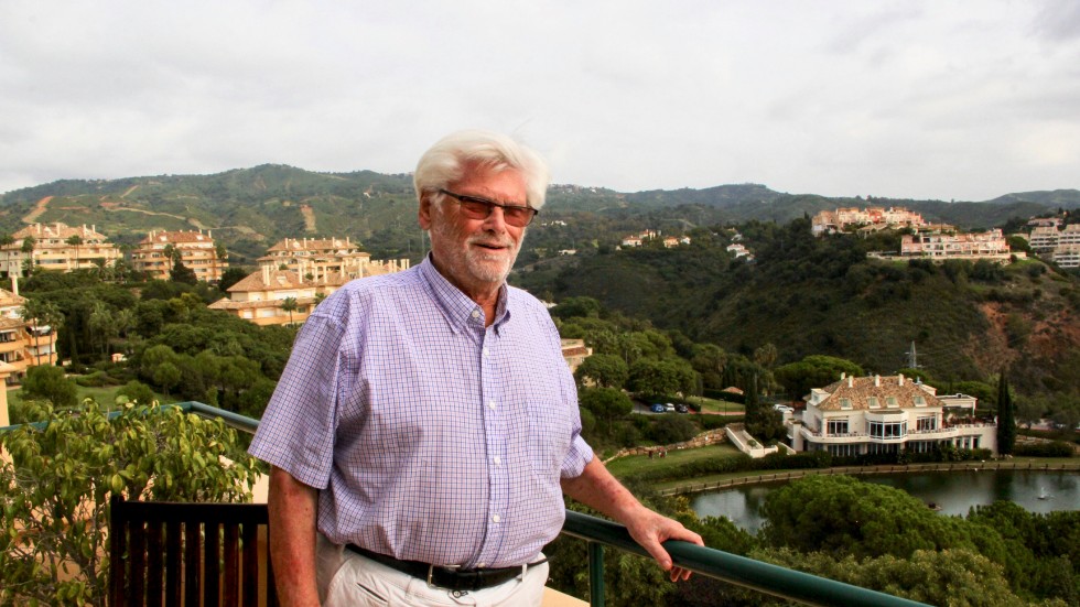 Eckhardt Metzner, 80 år, har tillbringat de senaste 36 vintrarna i Marbella.