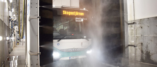 Nya busstvätten på Östra Navet: Facket gör anmälan om arbetsmiljön