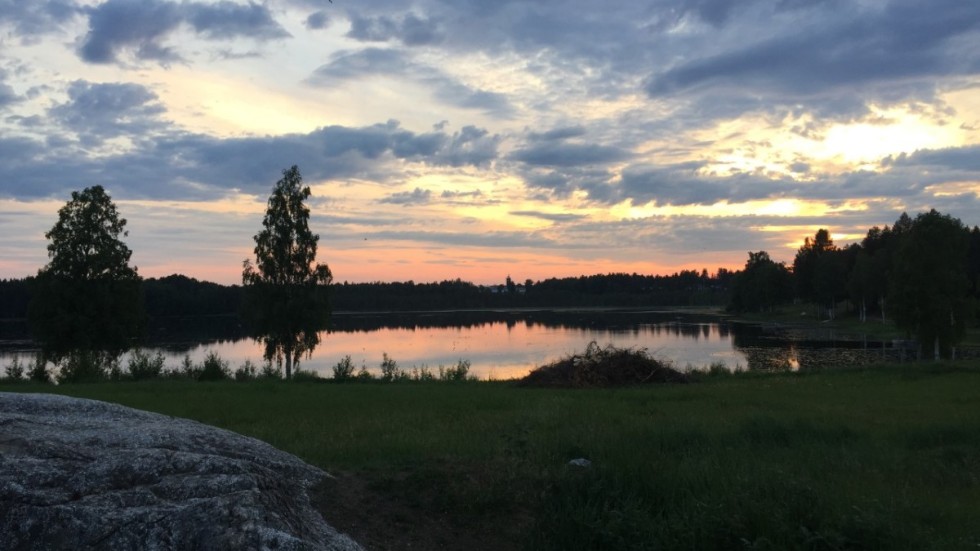 A summer evening in Ostvik.