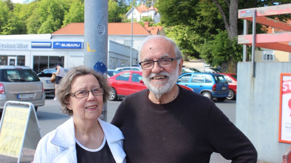 "Vi har varit ihop länge. Vi blev ihop när vi var 14 år och nu är vi 80 år", säger Bengt Zieger om relationen med sin fru Märta Anita Zieger. 
