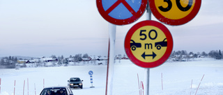 Problem för isvägen – trafiken inställd