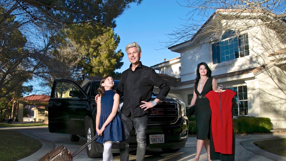 Joe Labero bor i Las Vegas tillsammans med frun Anna och deras dotter Nicole.