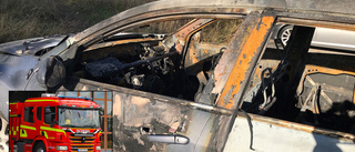 Sex bilar brandskadade – polisen saknar spår