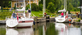Stor ökning av utländska fritidsbåtar i Göta kanal