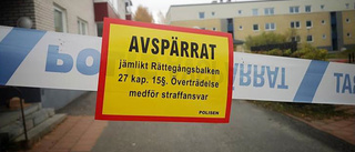 Misstänkt mord i Piteå