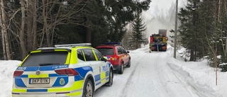 Larm om brand i sommarstuga utanför Bureå