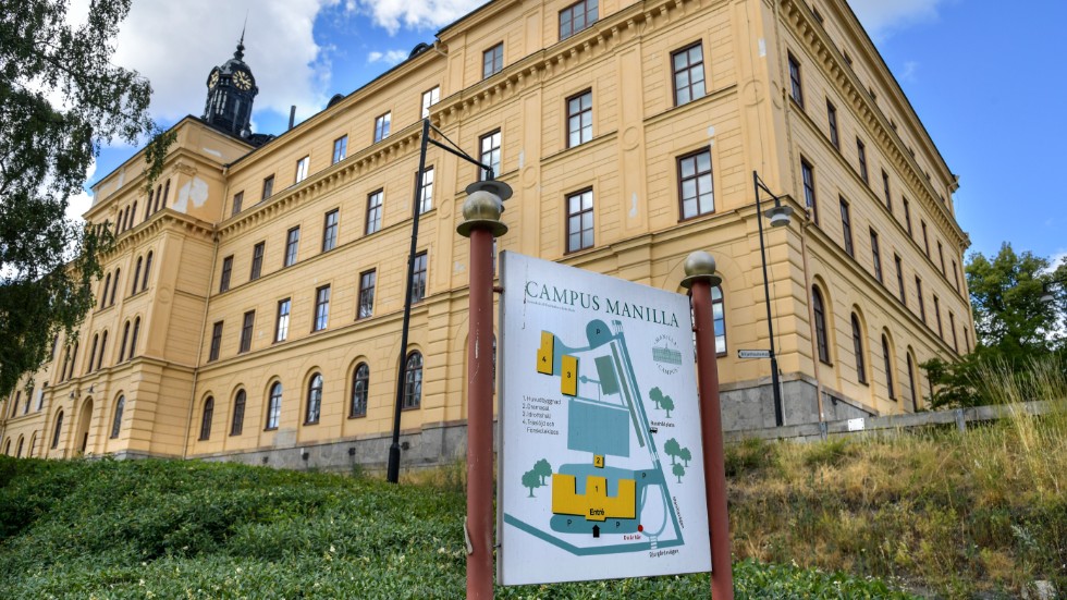 Campus Manilla i Stockholm, där bland andra prinsessan Estelle går, är en av de skolor som stängt tillfälligt på grund av coronaviruset. Arkivbild.