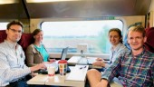 Tåget ett lyft för jobbresan till Barcelona