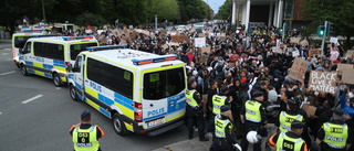 Flera hundra samlades vid demonstration i Malmö