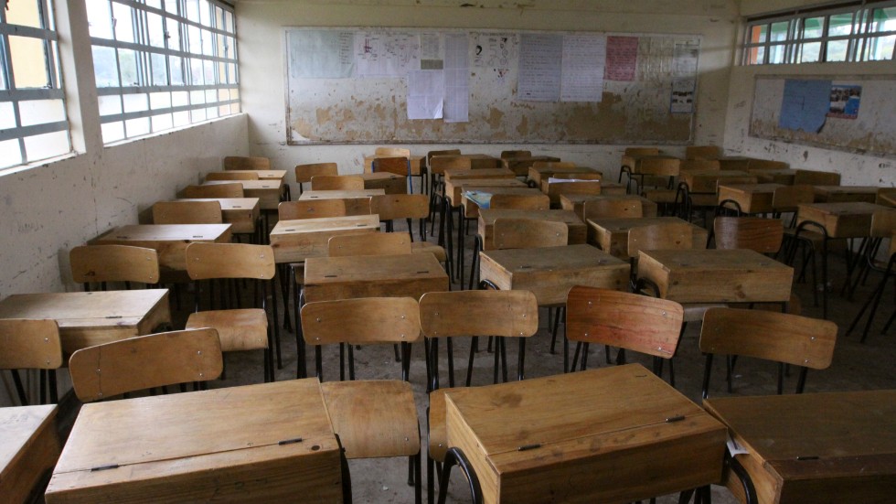 Miljoner skolbarn blir utan undervisning när skolorna stänger till följd av coronapandemin. Arkivbild.