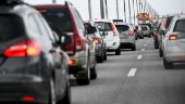 Danskar köar på Öresundsbron