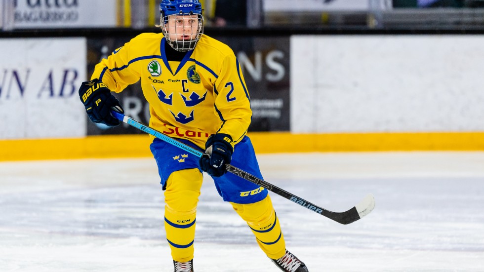 Emil Andrae ska spela för Sverige i junior-VM.