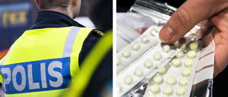 Ertappad med 272 förbjudna tabletter 
