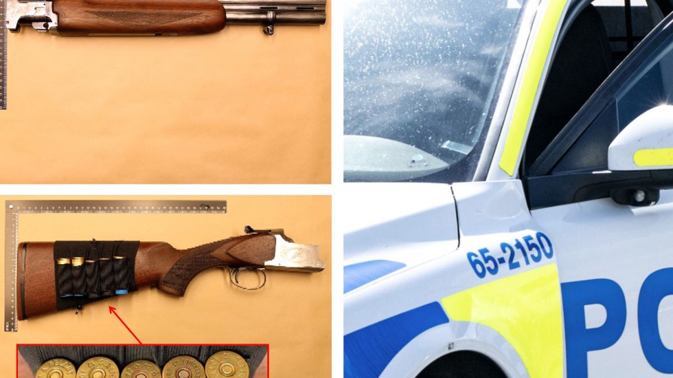 En 39-årig man har åtalats för grovt vapenbrott sedan polisen hittat ett avsågat hagelgevär i hans bostad i Mjölby. 
