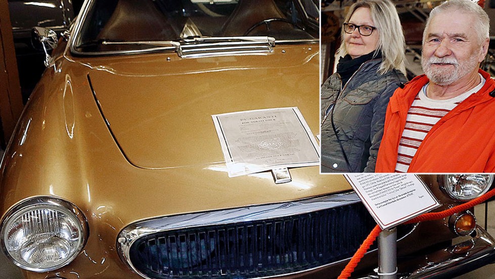 Marianne och Bo Runfeldts före detta kungliga bil har fått en plats på Motala Motormuseum.