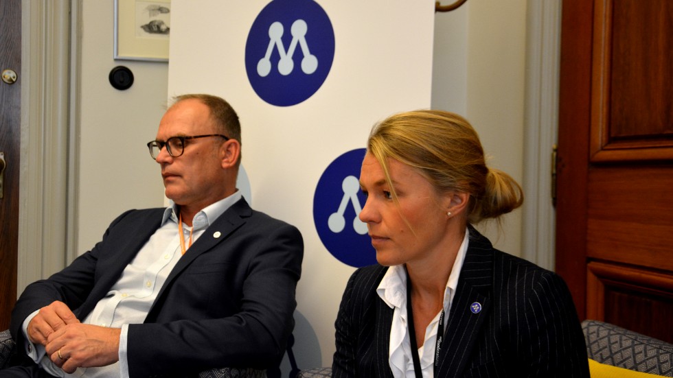 Fredrik Björkman och Sophia Jarl, bägge moderata oppositionsråd, presenterade på måndagen två förslag för att förbättra företagsklimatet i Norrköpings kommun.