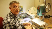 Hans hobby: Att tillverka egna knivar