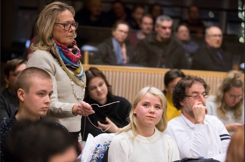 Under måndagskvällen var Alma Hedmark, SSU-ordförande i Luleå, på plats för att ta del av utfrågningen de fem socialdemokratiska kommunalrådskandidaterna.