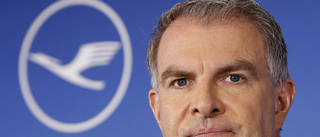 Lufthansa förlorar elva miljoner i timmen