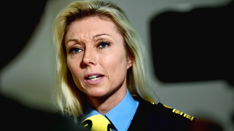 Linda H Staaf, chef för underrättelseenheten vid polisens Nationella operativa avdelning, säger att viruskrisen slår mot den gränsöverskridande brottsligheten. Arkivbild.