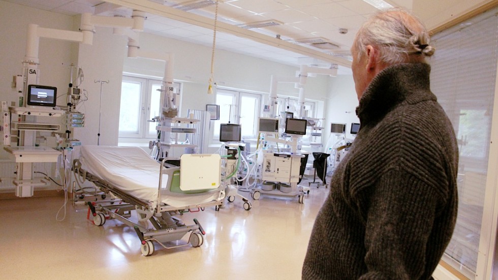 Läget är fortfarande pressat inom intensivvården i Östergötland, men sjukhusen (här Vrinnevisjukhuset) har fortfarande kapacitet att ta emot fler covid-19-patienter som behöver respiratorvård.