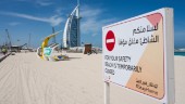Lyxjakter samlar damm i krisens Dubai