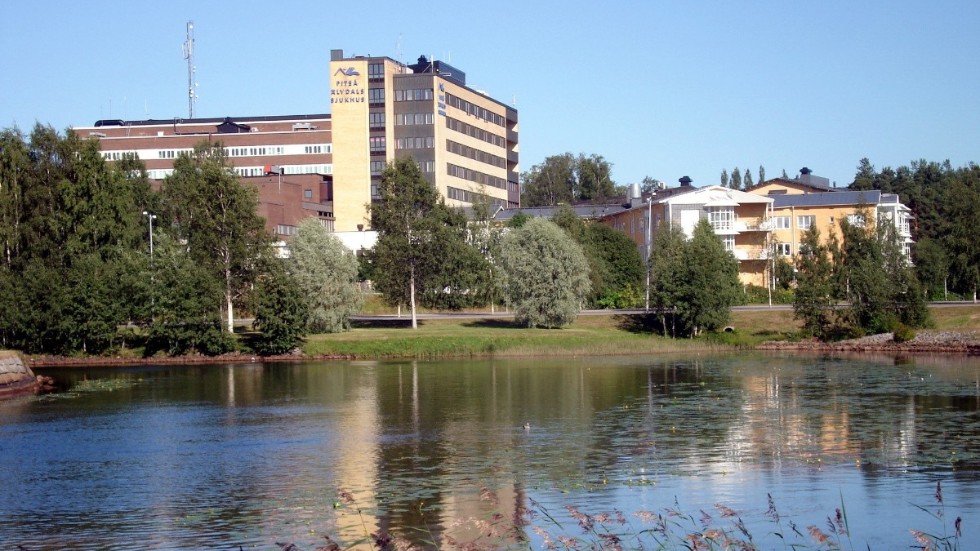 På Piteå älvdals sjukhus vårdas de svårast sjuka covidpatienterna i Norrbotten.