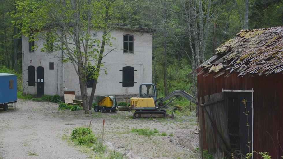 Den gamla kraftstationen ska renoveras under projektet med glashotellet.