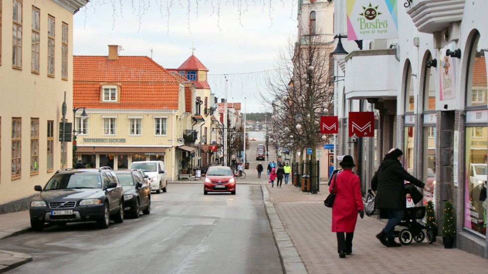 Storgatan i Västervik. 