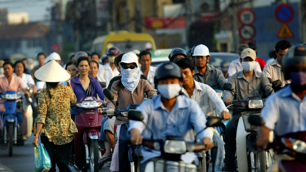 Trafiken i Ho Chi Minh-staden flyter utan regleringar, skriver Krister Ripstrand.