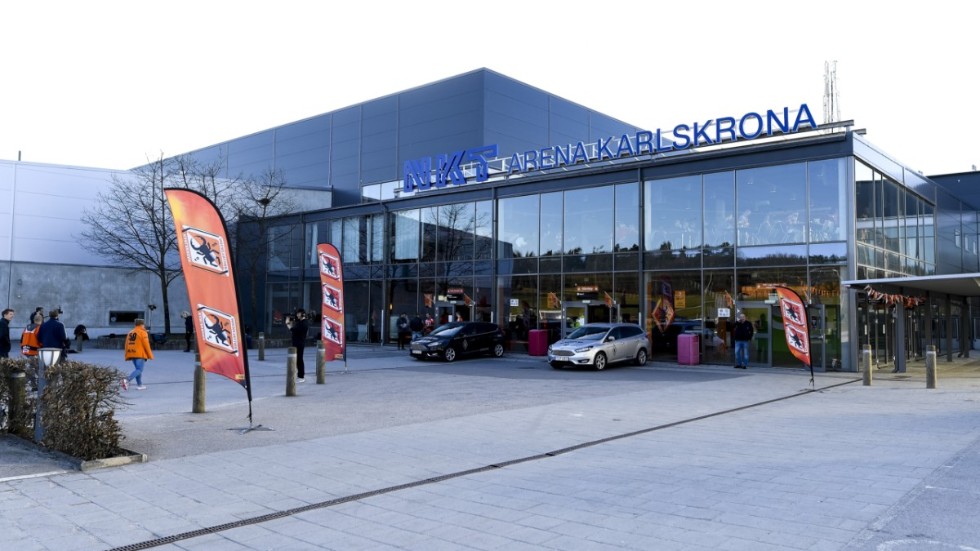 Karlskrona HK har lämnat in en konkursansökan för bolaget Arenaservice AB. Arkivbild.