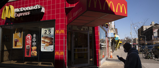 Försäljningsras för McDonald's