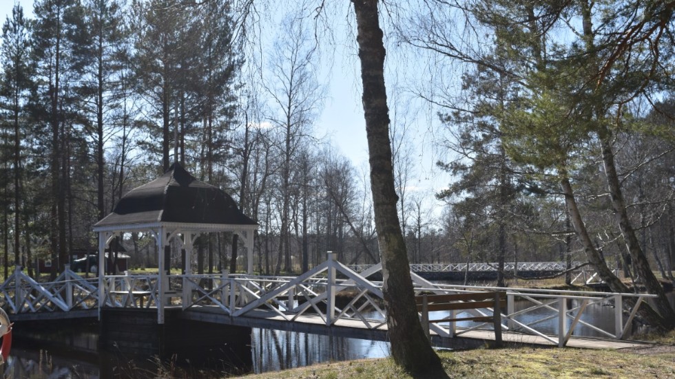 Herrgårdsparken i Mariannelund är en del av Mariannelunds historia.