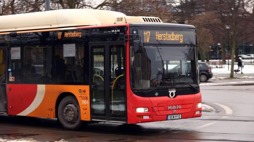 Många av bussarna i Norrköping körs på biogas.