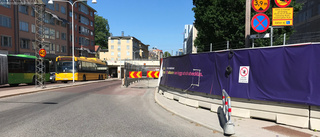 Korsning i centrala Uppsala byggs om – i en månad