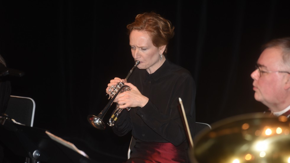 Tora Thorslund spelade trumpet.
