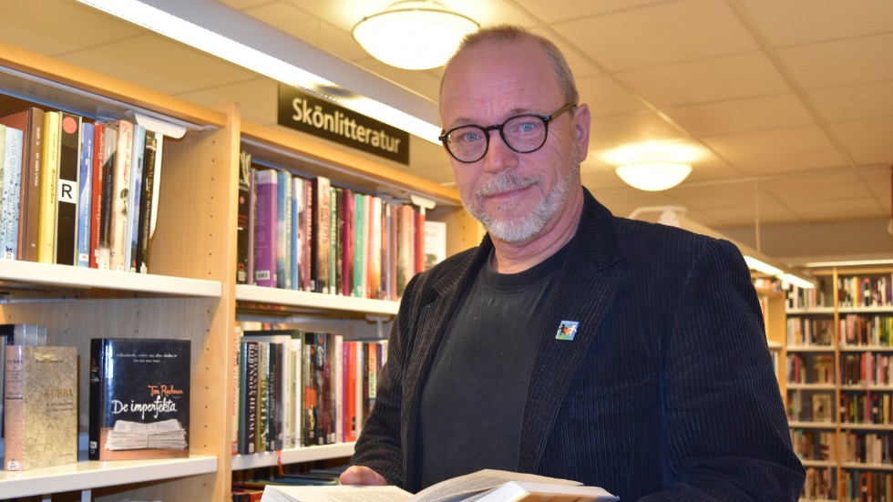 Thomas C Ericsson är ny bibliotekschef i Vimmerby. Orten där han växte upp och var en flitig besökare på dåvarande bibliotek.