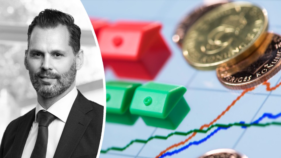 Peter Jakobsson på Länsförsäkringar Fastighetsförmedling ser förklaringar till att bostadspriserna stigit mindre i Uppsala län än på andra håll i landet.