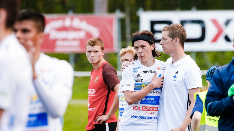 Johan Lutström förlänger med IFK Luleå.(Arkivbild)