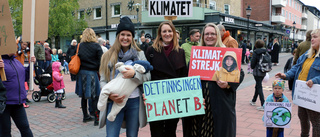 Piteåborna demonstrerade för klimatet
