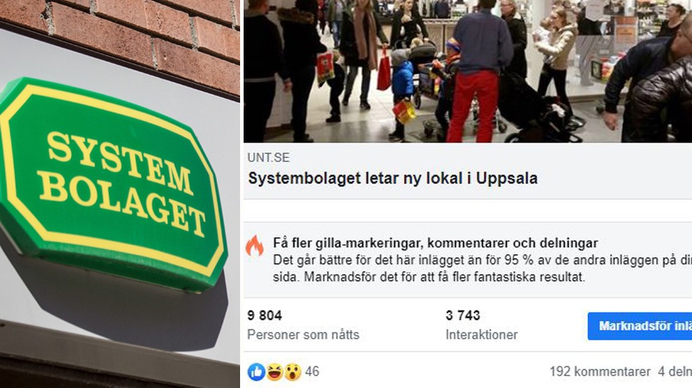 Systembolaget vill öppna en ny butik Uppsala – och har i tidningen vädjat om hjälp från medborgarna i jakten på en lokal. 