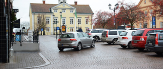 Parkering på Stora torget byggs om