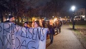 Mindes förintelsens offer med fackeltåg