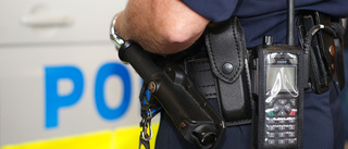 Polisutryckning – misstänkt granat