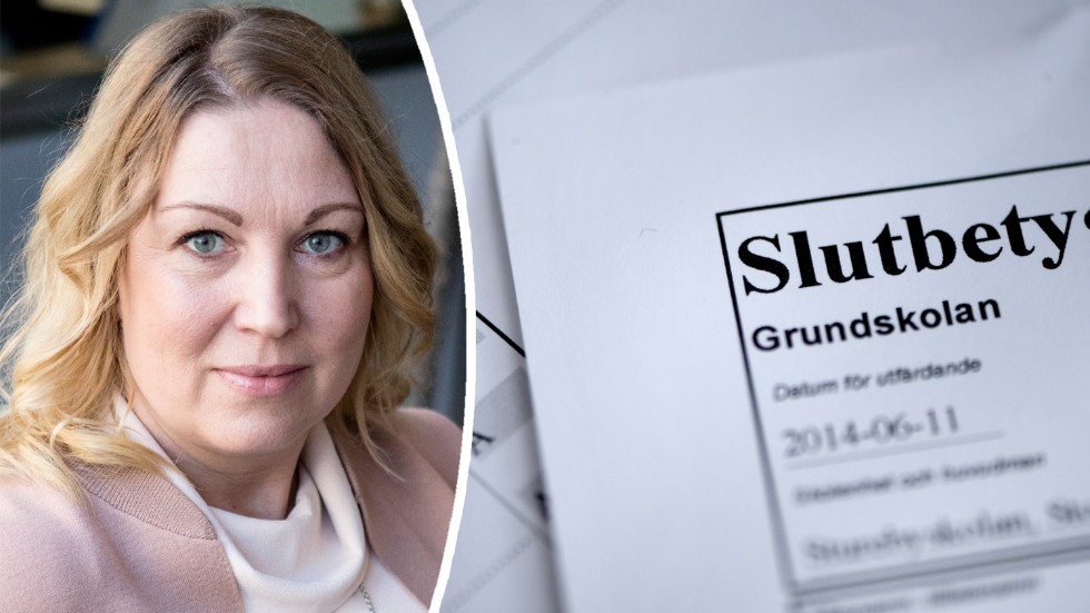 "Många föräldrar tycks tro att det går att förhandla om betyg", säger Johanna Jaara Åstrand, Lärarförbundets ordförande.